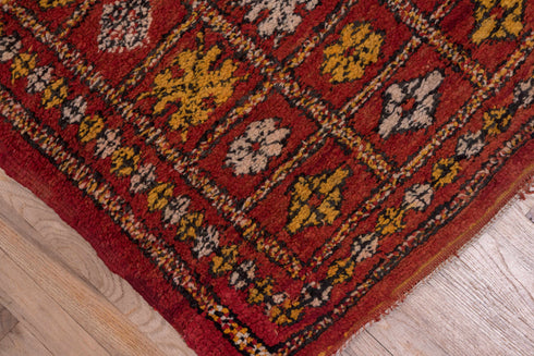 Vintage Moroccan Runner Rug (3' x 16')